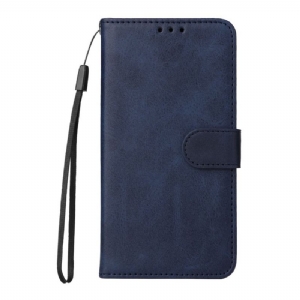 Etui Folio Honor Magic 6 Pro Skórzany Styl Unni Z Paskiem Etui Ochronne