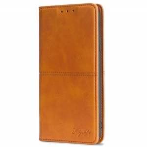 Flip Kotelot Honor Magic 6 Pro Vintage Tekstura Etui Ochronne