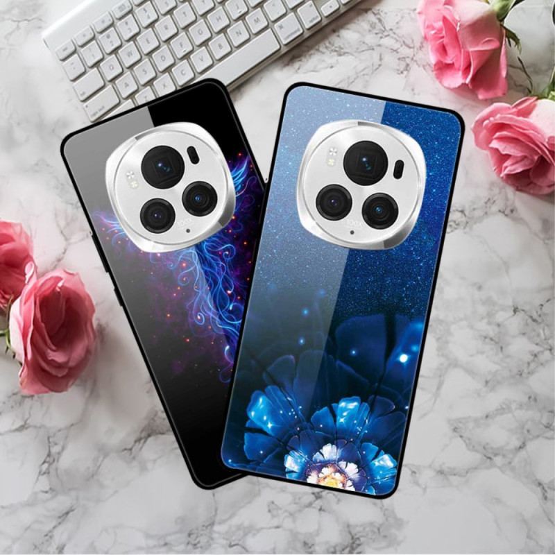 Futerały Honor Magic 6 Pro Etui Na Telefon Szkło Hartowane Blue Fish