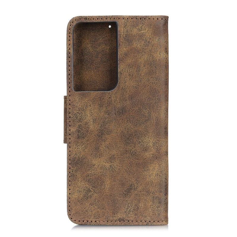 Etui do Samsung Galaxy S21 Ultra 5G Edouard Faux Leather Vintage