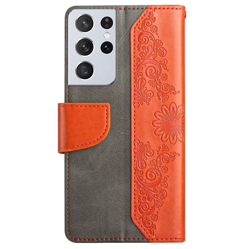 Etui do Samsung Galaxy S21 Ultra 5G Etui Folio Motyl