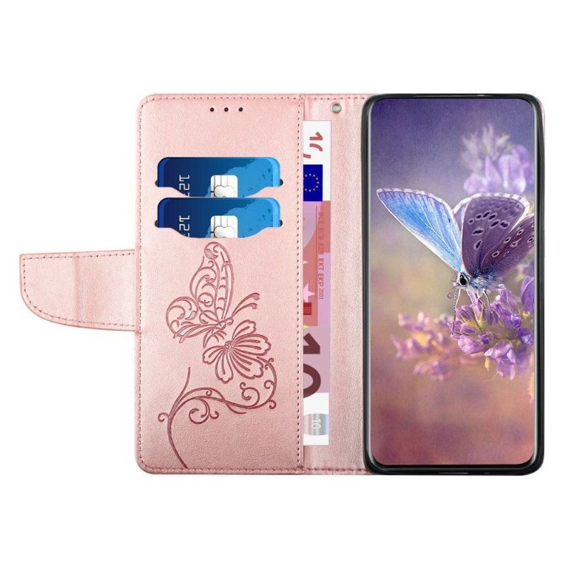 Etui do Samsung Galaxy S21 Ultra 5G Etui Folio Motyl