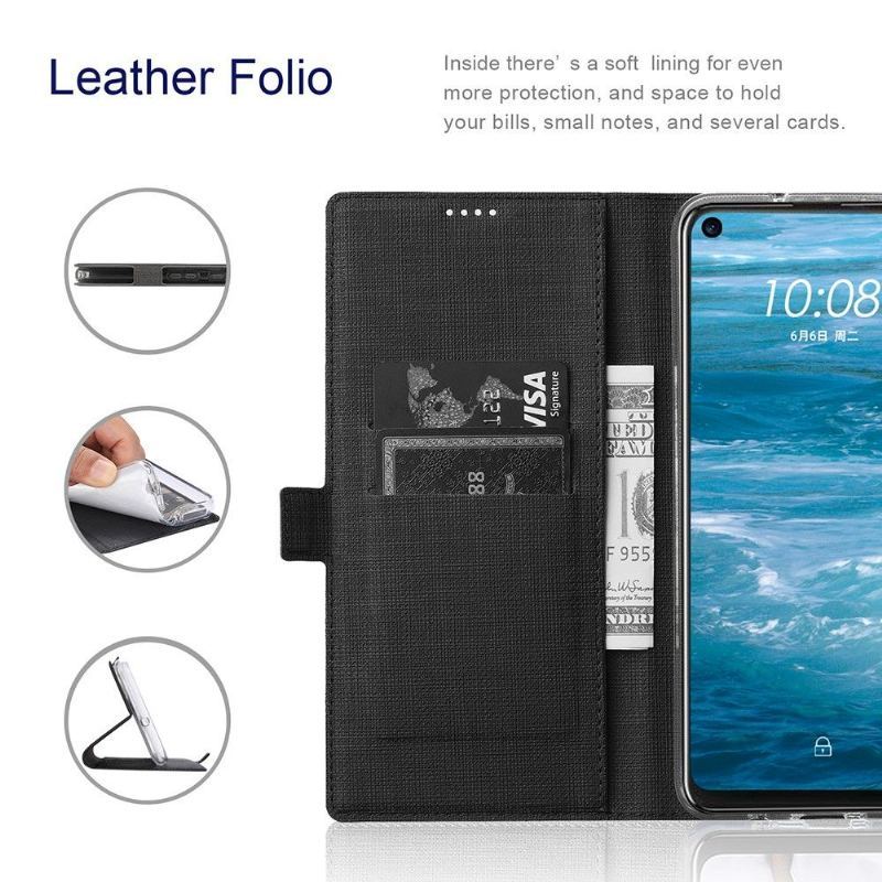 Etui Folio do Samsung Galaxy S21 Ultra 5G Braces Support Function