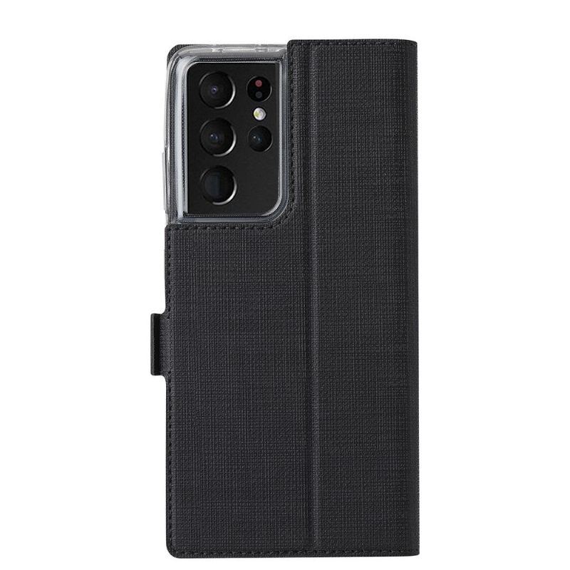 Etui Folio do Samsung Galaxy S21 Ultra 5G Braces Support Function