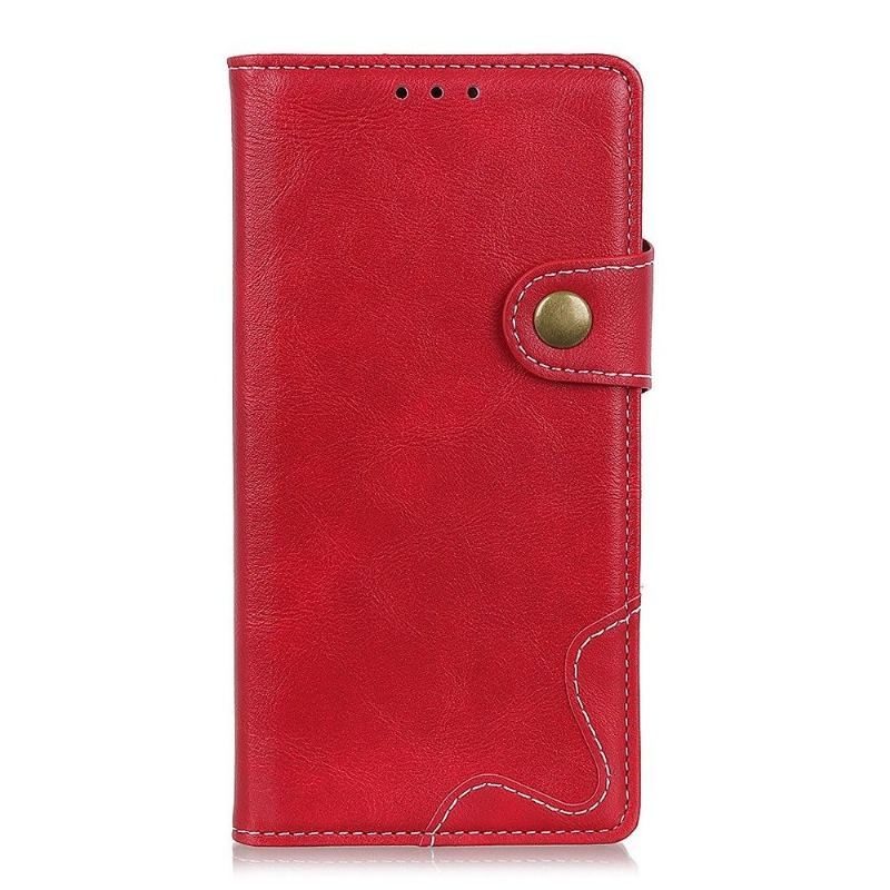 Etui Folio do Samsung Galaxy S21 Ultra 5G Classic S Kształt Odsłonięte Szwy