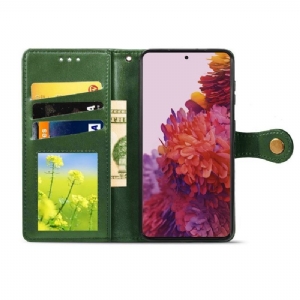 Etui Folio do Samsung Galaxy S21 Ultra 5G Indila Etui Na Karty Ze Sztucznej Skóry