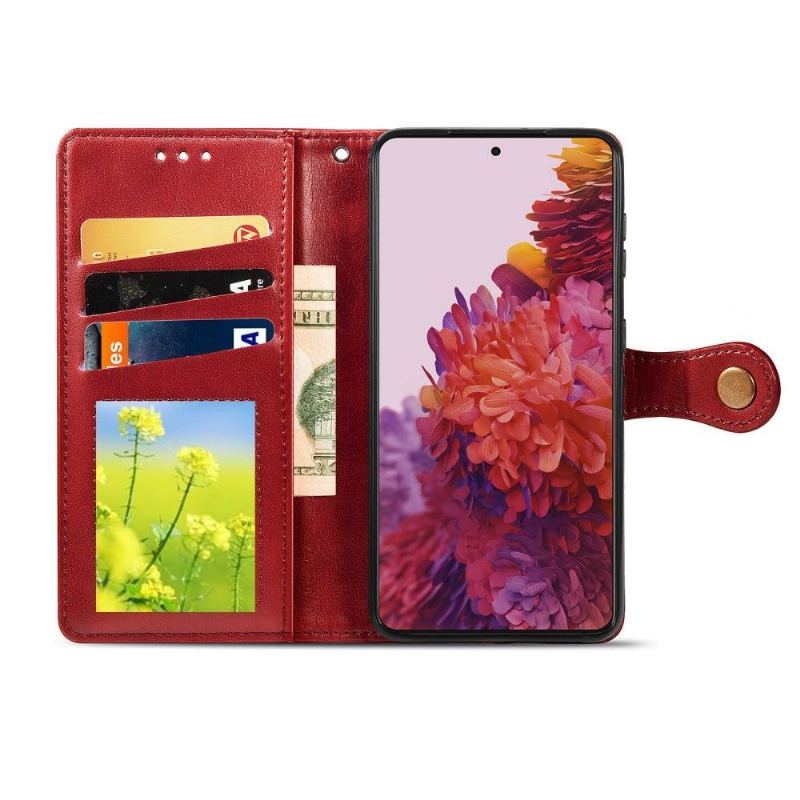 Etui Folio do Samsung Galaxy S21 Ultra 5G Indila Etui Na Karty Ze Sztucznej Skóry