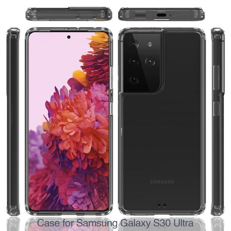 Futerały do Samsung Galaxy S21 Ultra 5G Etui Ochronne Przezroczysta