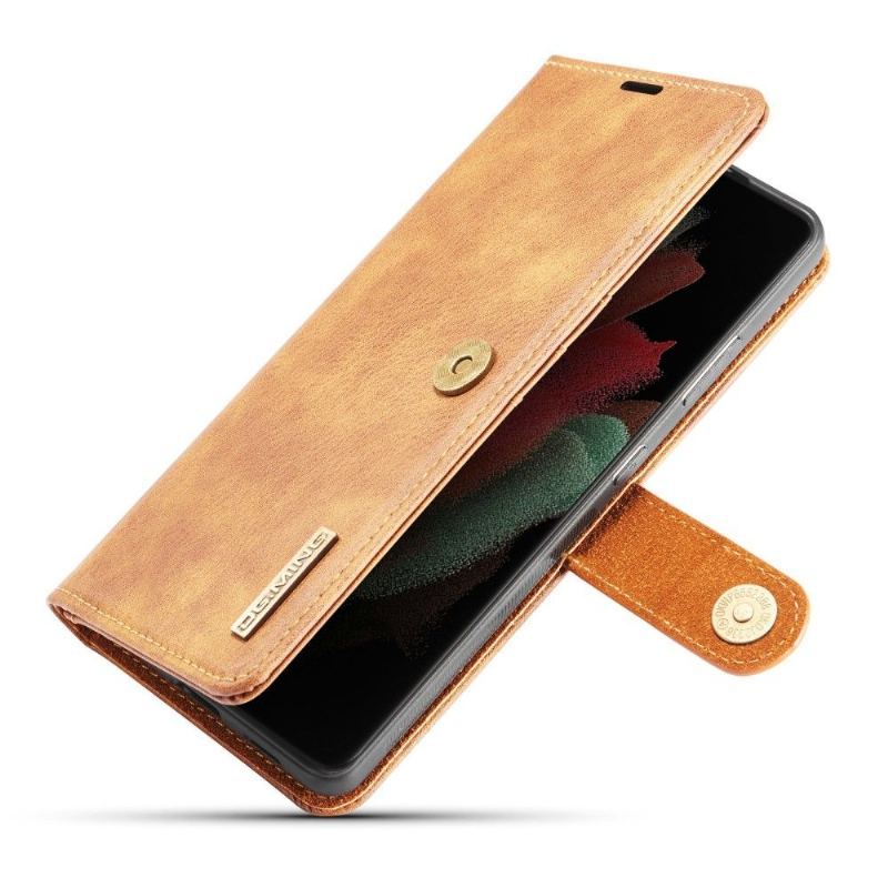 Futerały Etui Folio do Samsung Galaxy S21 Ultra 5G Obrzeża Etui Ochronne 2w1 Odłączany