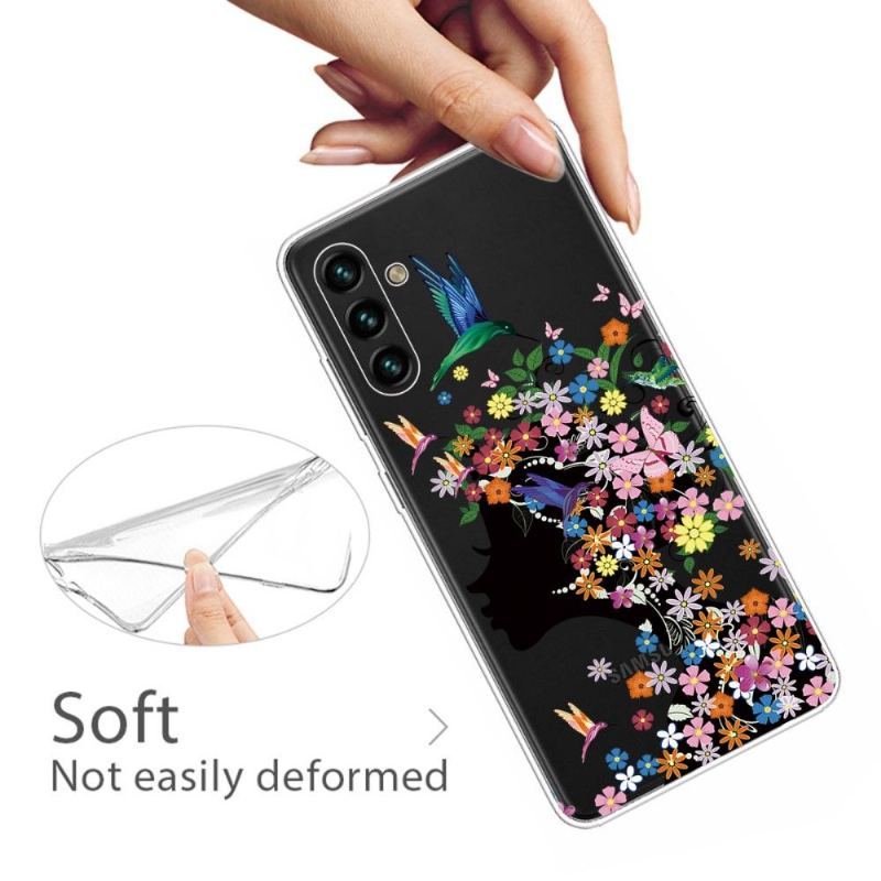 Etui do Samsung Galaxy A13 5G Anti-fall Koliber Kwiaty