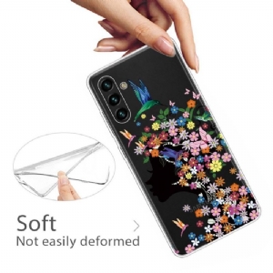 Etui do Samsung Galaxy A13 5G Anti-fall Koliber Kwiaty