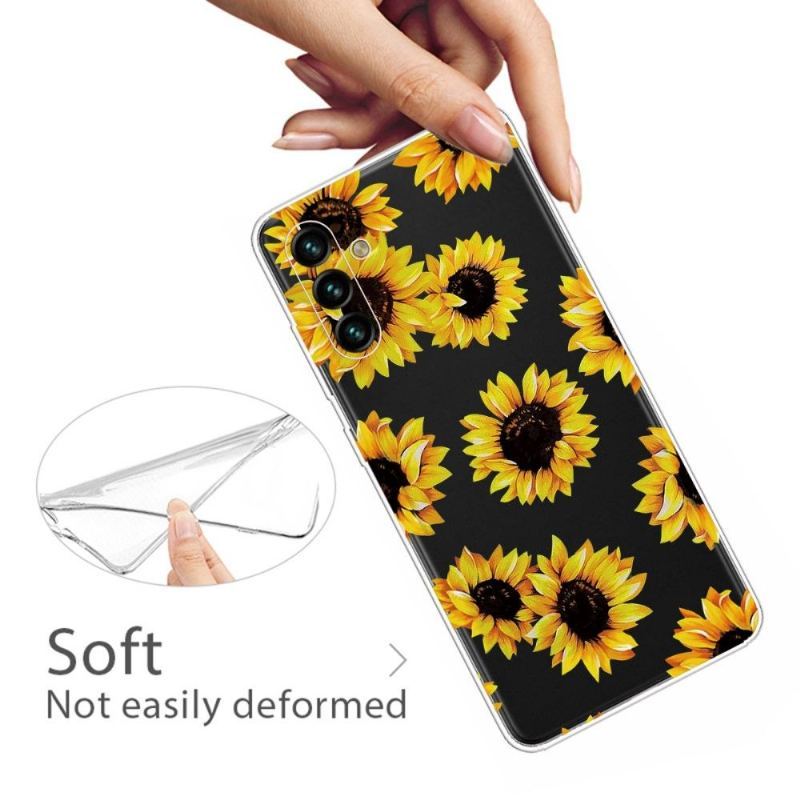 Etui do Samsung Galaxy A13 5G Słonecznik