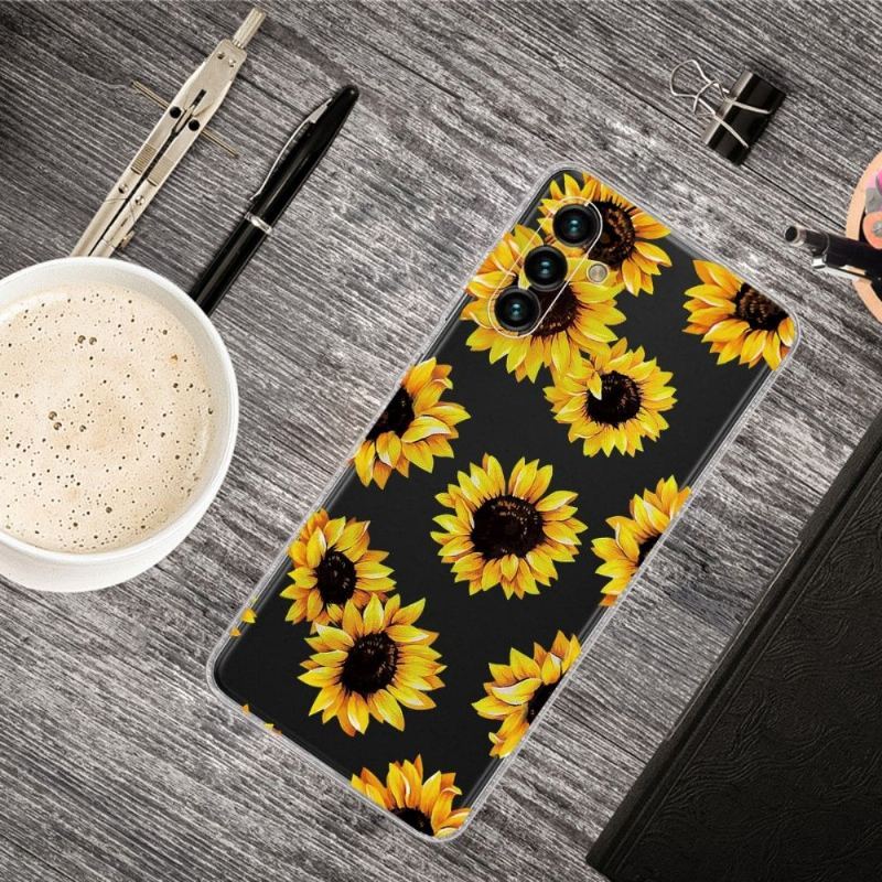 Etui do Samsung Galaxy A13 5G Słonecznik