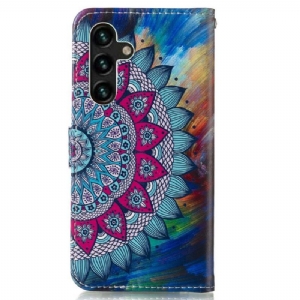 Etui Folio do Samsung Galaxy A13 5G Classic Kwiat Mandala