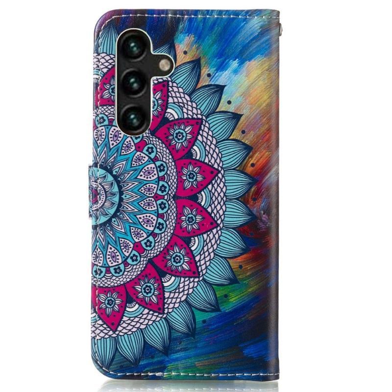 Etui Folio do Samsung Galaxy A13 5G Classic Kwiat Mandala