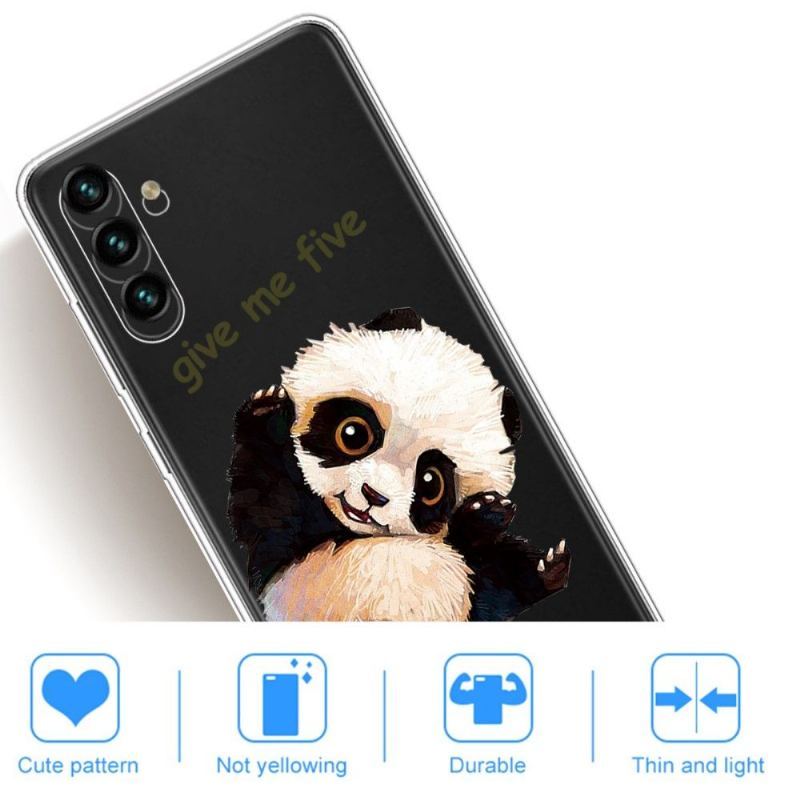 Futerały do Samsung Galaxy A13 5G Panda „daj Mi Pięć”