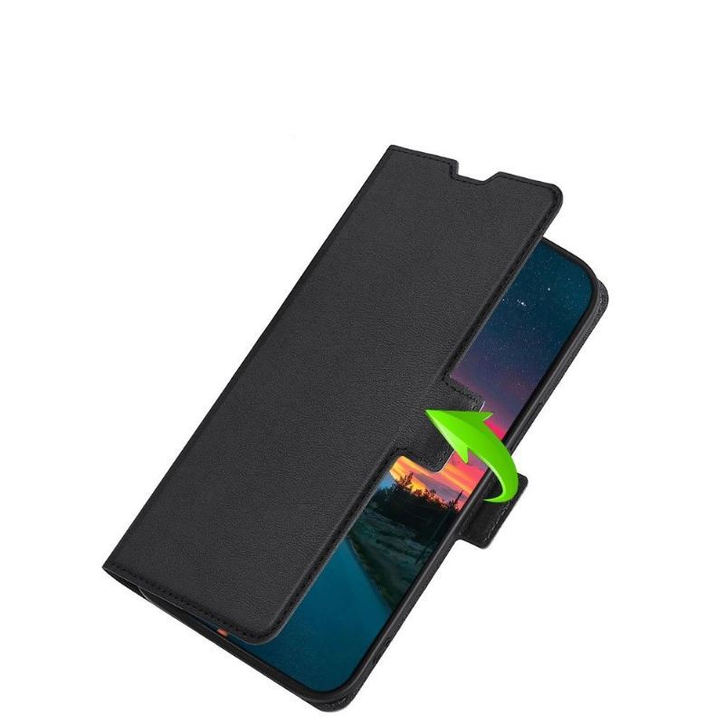 Etui Folio do Huawei Nova 9 / Honor 50 Obrzeża Faux Leather Minimalistyczny Biznes