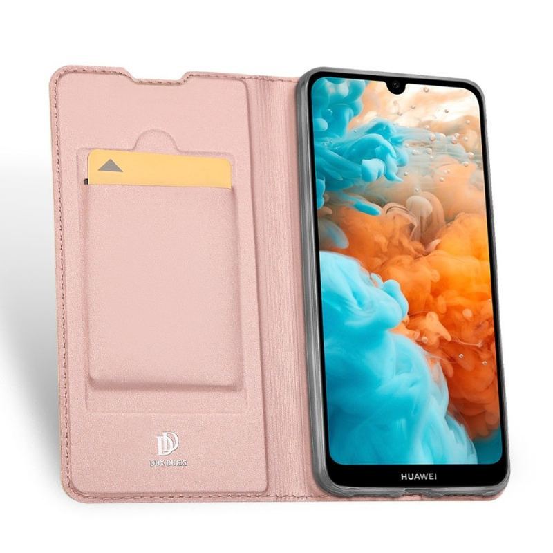 Etui Na Telefon Pokrowce do Huawei Y6 2019 Biznes Satynowa Powłoka