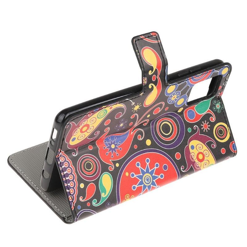 Etui Folio do Xiaomi Redmi Note 10 Paisley Kwiaty