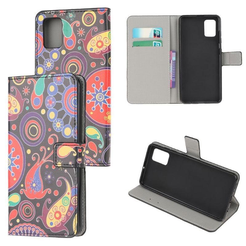 Etui Folio do Xiaomi Redmi Note 10 Paisley Kwiaty