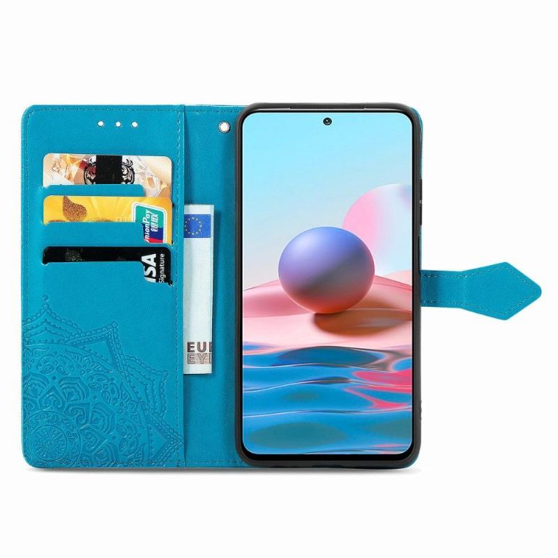 Obudowa Etui Na Telefon do Xiaomi Redmi Note 10 Mandala Posiadacz Karty