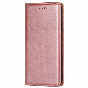 Etui Na Telefon do Honor Magic 5 Lite Etui Folio Przeszycia Ze Sztucznej Skóry