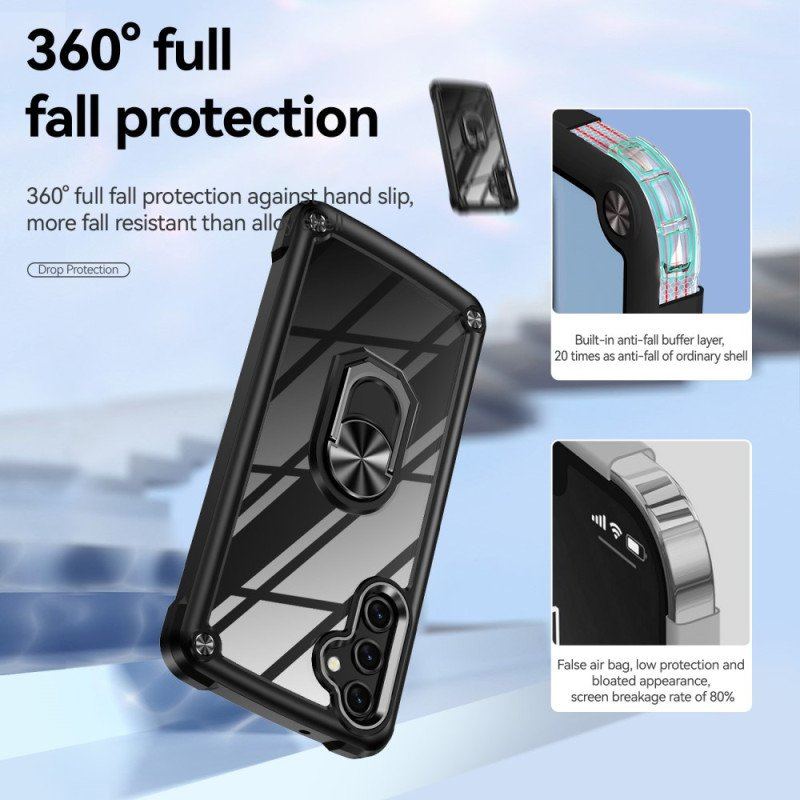 Etui do Samsung Galaxy A14 / A14 5G Metalowy Wspornik Pierścienia