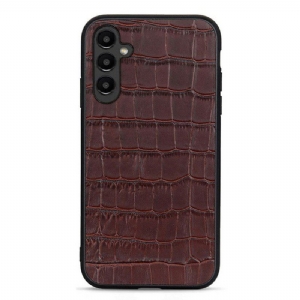 Etui do Samsung Galaxy A14 / A14 5G Prawdziwa Skóra Krokodyla