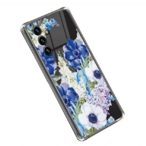 Etui do Samsung Galaxy A14 / A14 5G Przezroczysty Roślinny