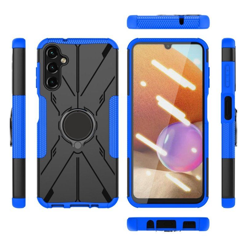 Etui do Samsung Galaxy A14 / A14 5G Wsparcie Pierścienia Dwukolorowego