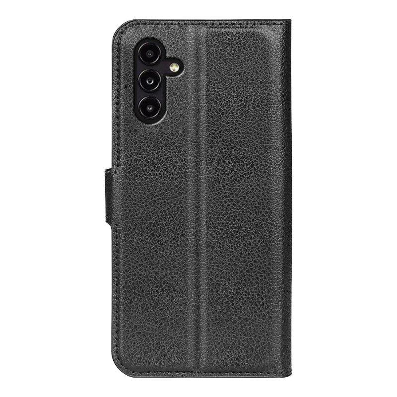 Etui Folio do Samsung Galaxy A14 / A14 5G Klasyczna Sztuczna Skóra