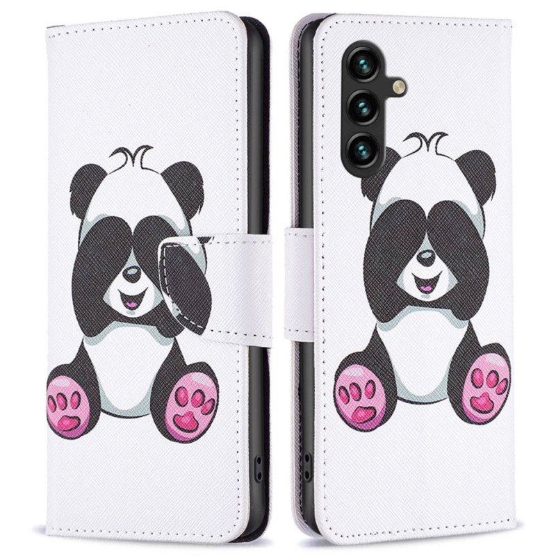 Etui Folio do Samsung Galaxy A14 / A14 5G Panda