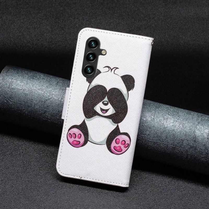 Etui Folio do Samsung Galaxy A14 / A14 5G Panda