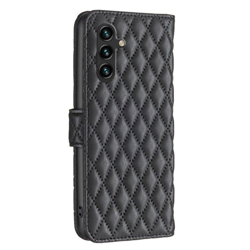 Etui Folio do Samsung Galaxy A14 / A14 5G Pikowany Styl