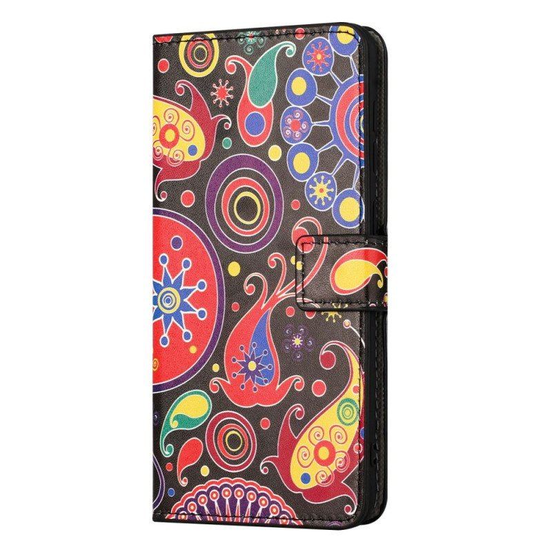 Etui Folio do Samsung Galaxy A14 / A14 5G Projekt Galaktyki