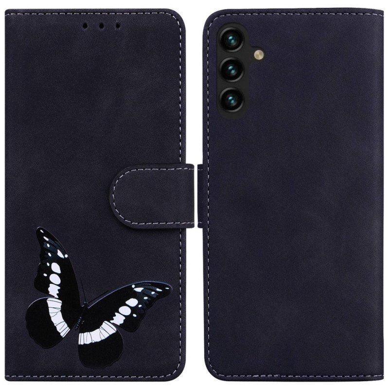 Etui Folio do Samsung Galaxy A14 / A14 5G Projekt Motyla