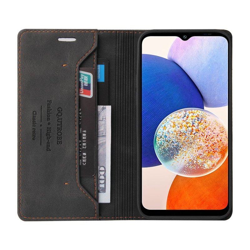 Etui Folio do Samsung Galaxy A14 / A14 5G Sztuczna Skóra Gq.utrobe