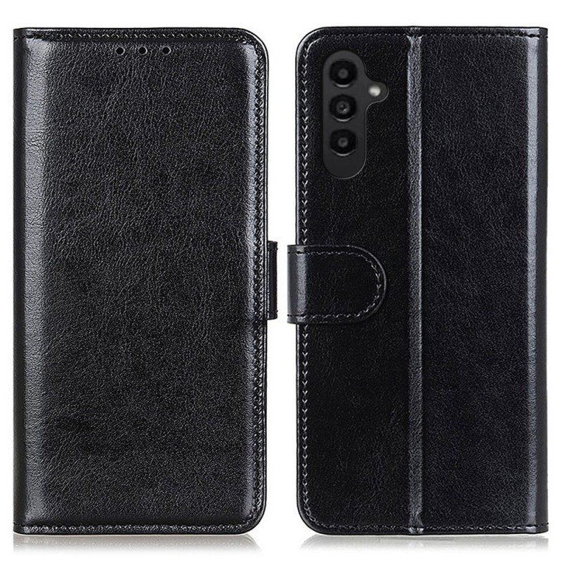 Etui Folio do Samsung Galaxy A14 / A14 5G Sztuczna Skóra Lakierowana