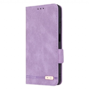 Etui Na Telefon do Samsung Galaxy A14 / A14 5G Etui Folio Rzemienna Tekstura