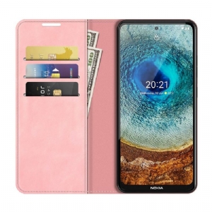 Etui do Nokia X20 / X10 Faux Skórzany Stojak Funkcyjny