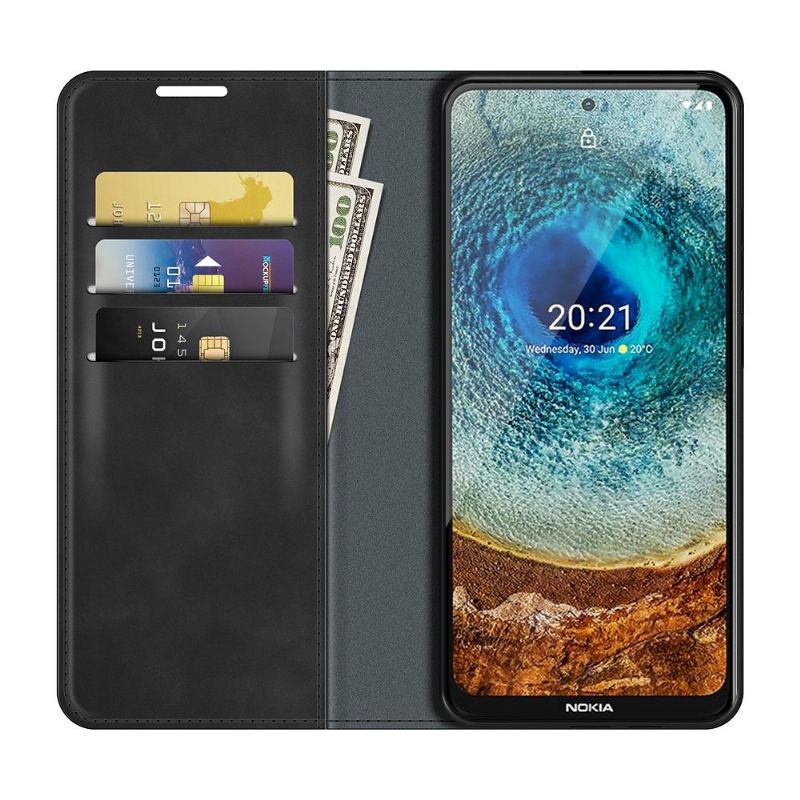 Etui do Nokia X20 / X10 Faux Skórzany Stojak Funkcyjny