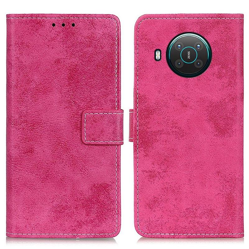 Etui Folio do Nokia X20 / X10 Classic Cyrius Faux Leather Vintage