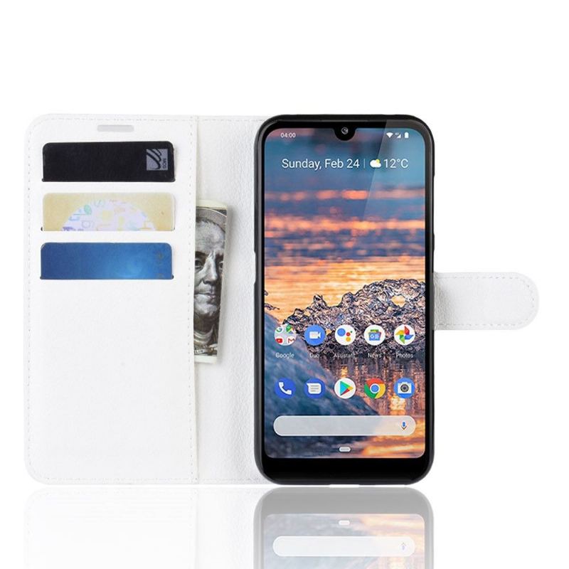 Etui do Nokia 4.2 Anti-fall Skórzane Etui Na Karty W Stylu