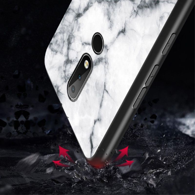 Etui do Nokia 4.2 Celine Marble