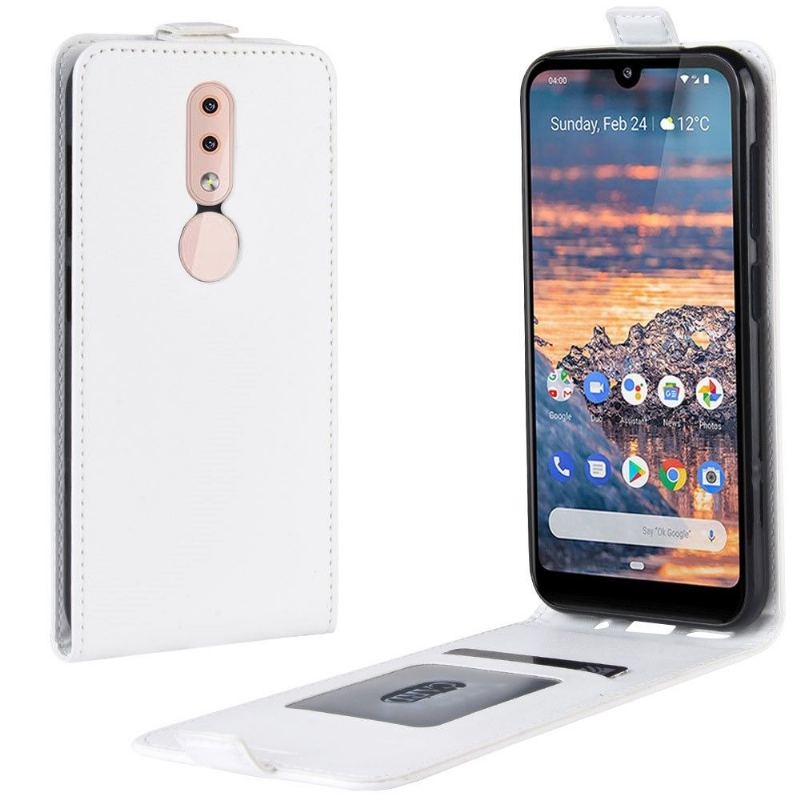 Etui do Nokia 4.2 Etui Folio Ze Sztucznej Skóry W Pionie