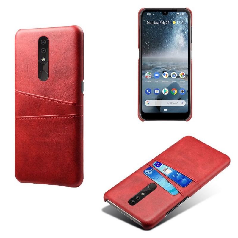 Etui do Nokia 4.2 Melody Skórzany Uchwyt Na Karty