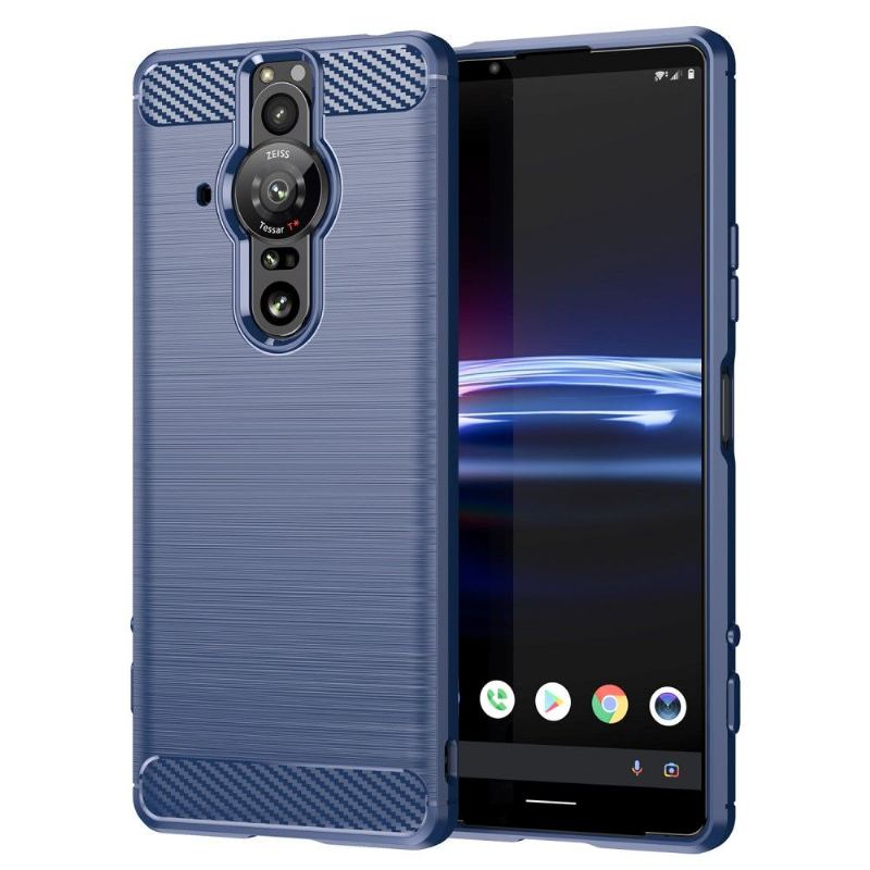 Etui do Sony Xperia Pro-I Elastyczny Efekt Szczotkowany