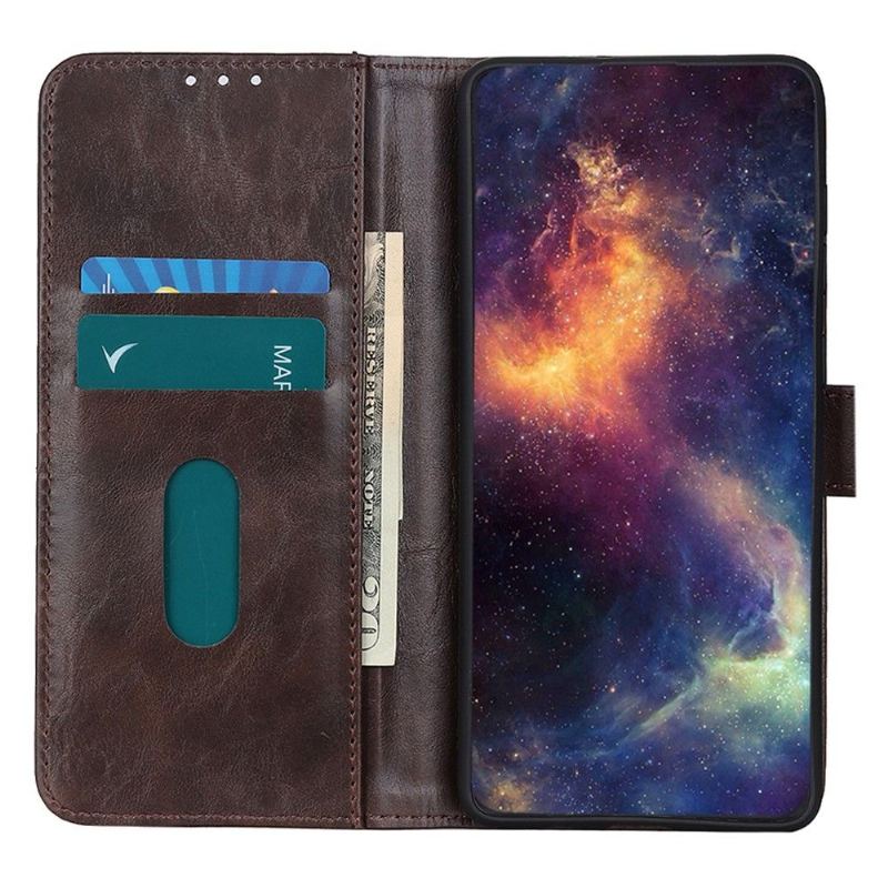 Etui Folio do Sony Xperia Pro-I Classic Melody Efekt Skóry Khazneh