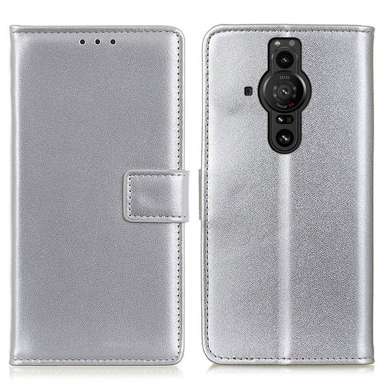 Obudowa Etui Na Telefon do Sony Xperia Pro-I Basic Sztuczna Skóra