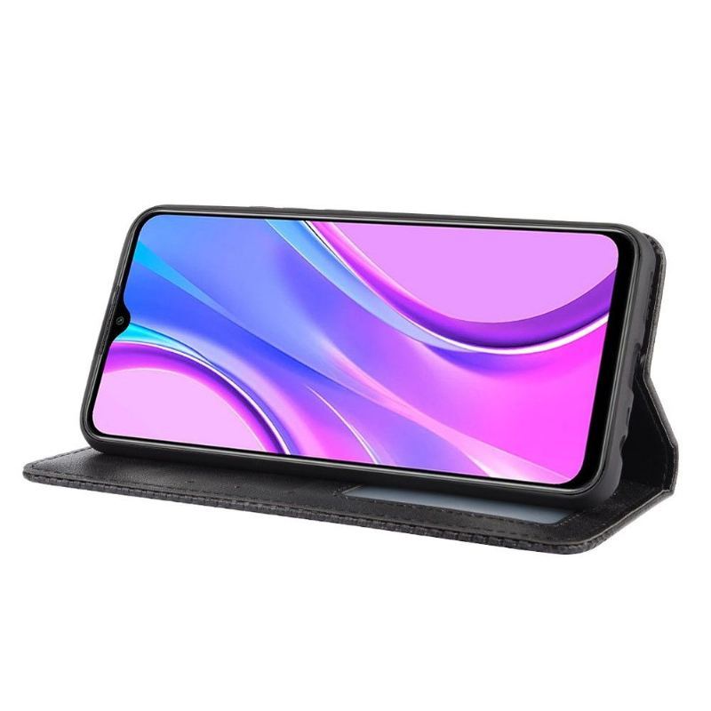 Etui do Xiaomi Redmi 9 Anti-fall Cirénius Style Skóra